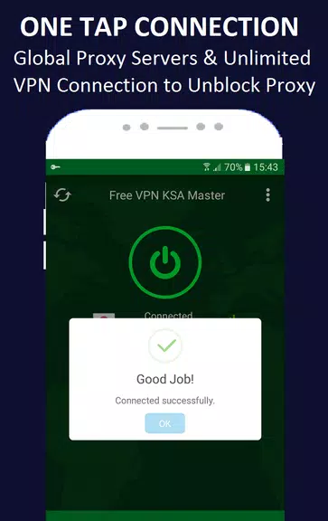 KSA VPN Free Saudi Arabia Screenshot1