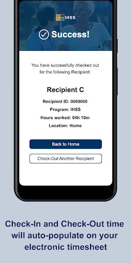 IHSS EVV Mobile App Screenshot4