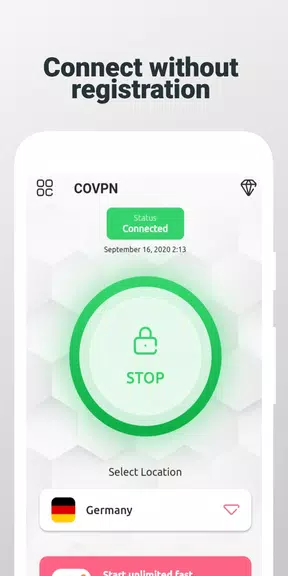 CoVPN - Fast VPN & Proxy Screenshot4