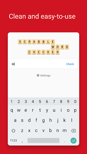 SCRABBLE Word Checker Screenshot2