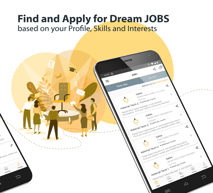 JobPin: Create Resume, Search Jobs, Learn Skills Screenshot4