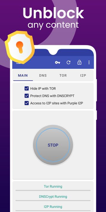 Full Tor VPN: Private and Safe Screenshot1