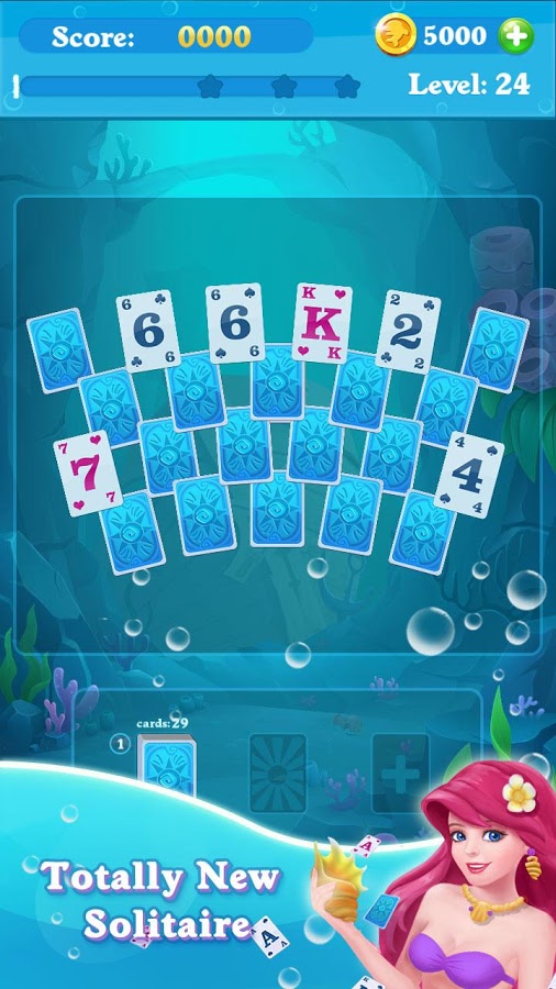 Solitaire Match Mermaid Screenshot4