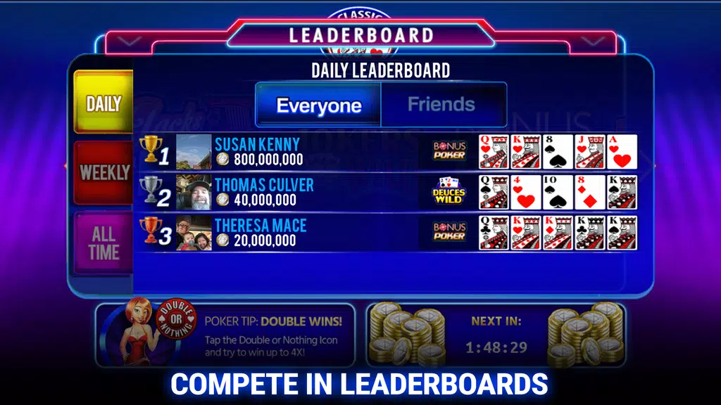 Video Poker by Ruby Seven Screenshot4