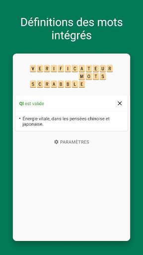 Verificateur Mot SCRABBLE Screenshot1