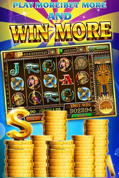 Slot - Pharaoh's Treasure - Free Vegas Casino Slot Screenshot1