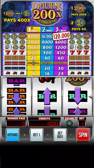 Double 200x Slot Machine Screenshot3