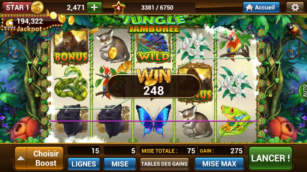 Slots Deluxe - Français Screenshot3