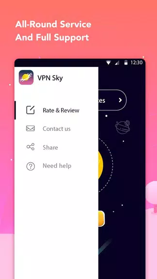 VPN Sky - Super Free & Unlimited VPN Proxy Screenshot4