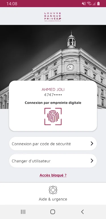 Louvre Banque Privée Screenshot2