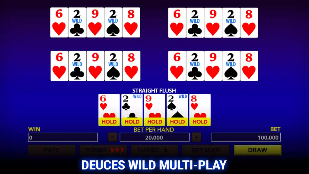 Video Poker by Ruby Seven Screenshot2