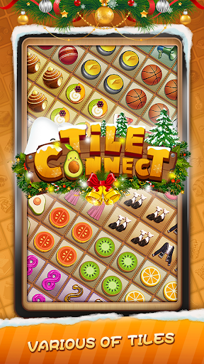 Tile Connect - Free Tile Puzzle & Match Brain Game Screenshot1