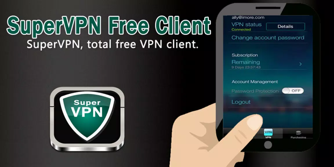 Super VPN Free Client Screenshot1