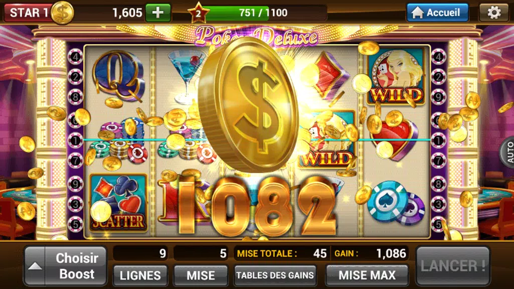 Slots Deluxe - Français Screenshot1