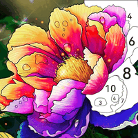 Paint by Numbers Coloring Game