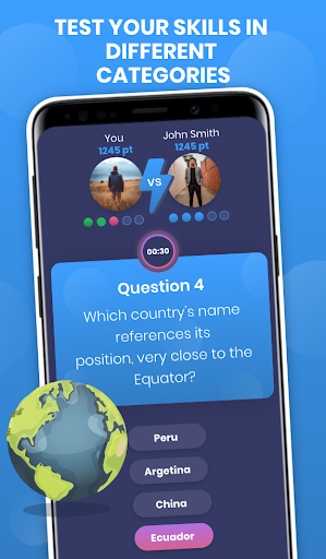 Train your quiz skills and beat others with Quizzy Screenshot2