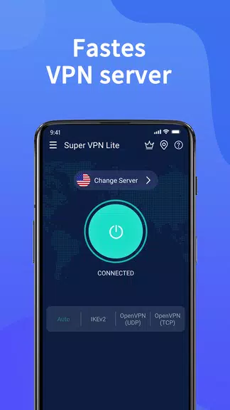 SuperGreen VPN Lite Free VPN Client Screenshot1