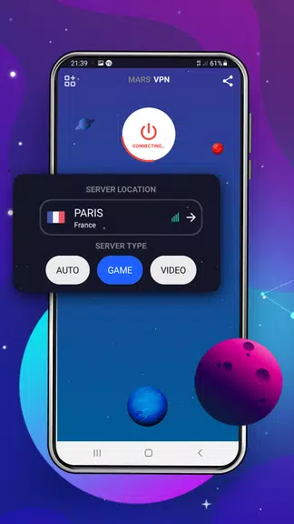 Free VPN Mars VPN: Fast Secure Screenshot4