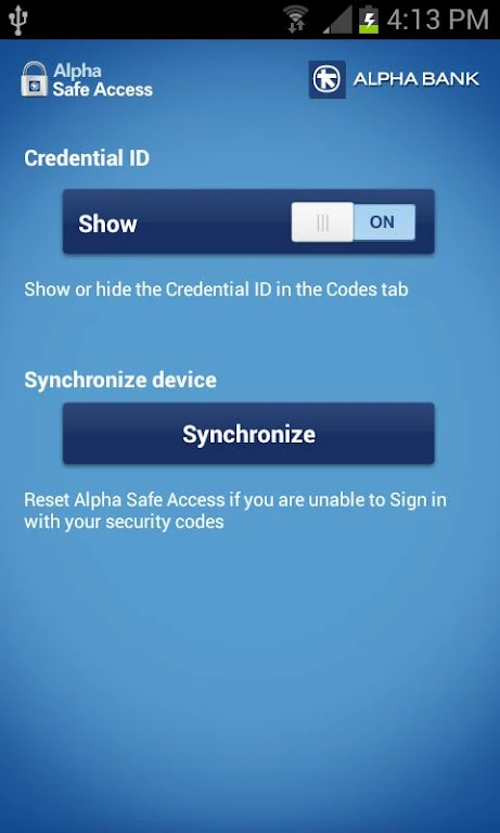 Alpha Safe Access Screenshot3