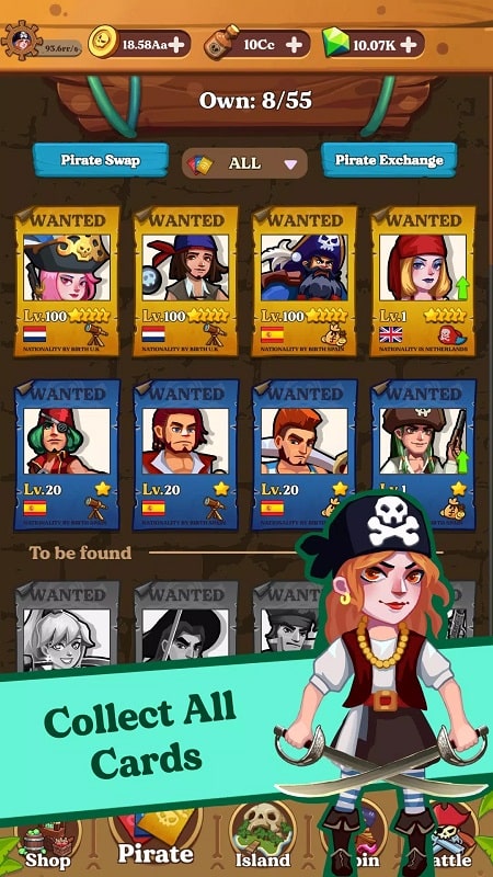 Idle Pirate – Endless Treasure Screenshot3