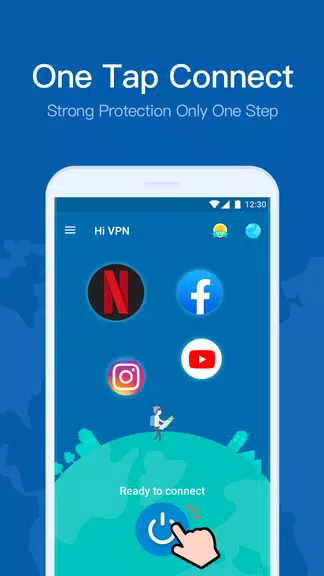 Hi VPN- Free VPN Proxy Server, Hotspot VPN Service Screenshot4