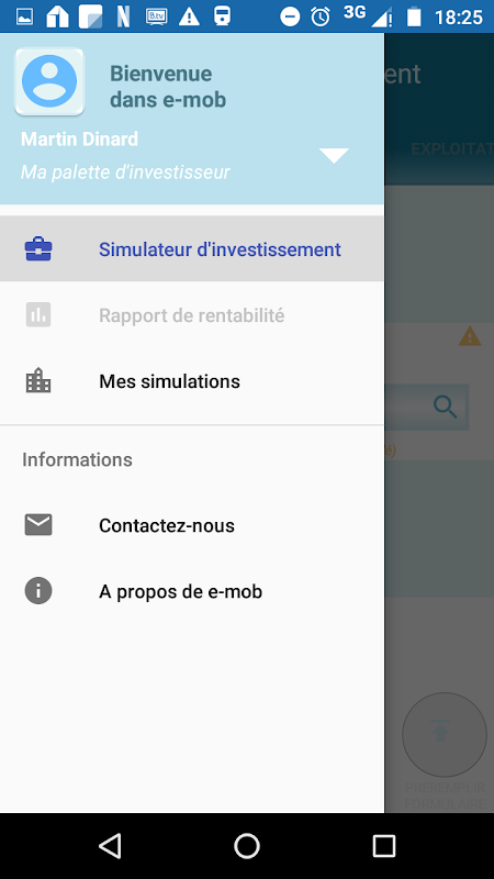 Rentabilité, Investissement, Locatif e-MOB Screenshot1