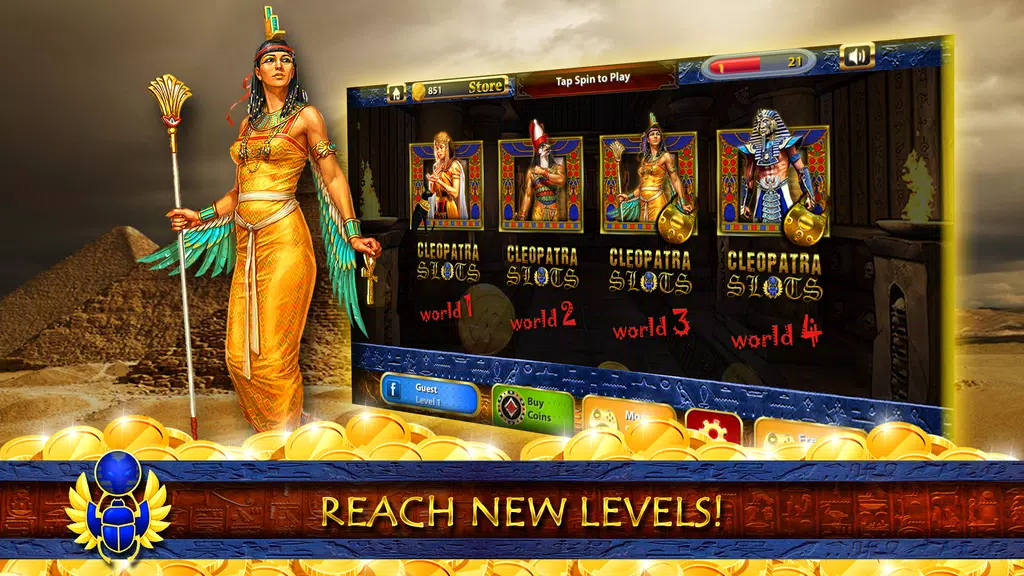 Cleopatra Slot Machines Free ♛ Screenshot2