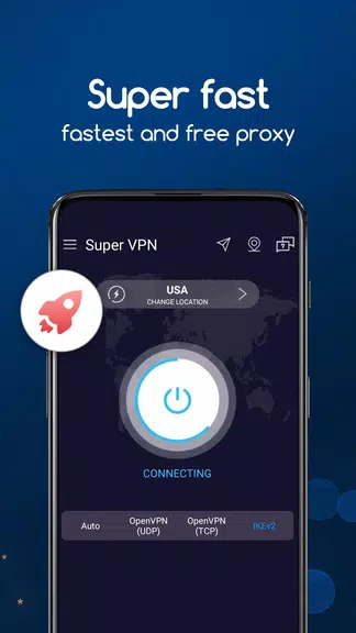 VPN Super-VPN Proxy Server & Secure App Screenshot1