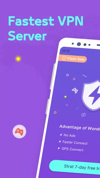 Wonder VPN-Free Unlimited Prox Screenshot1