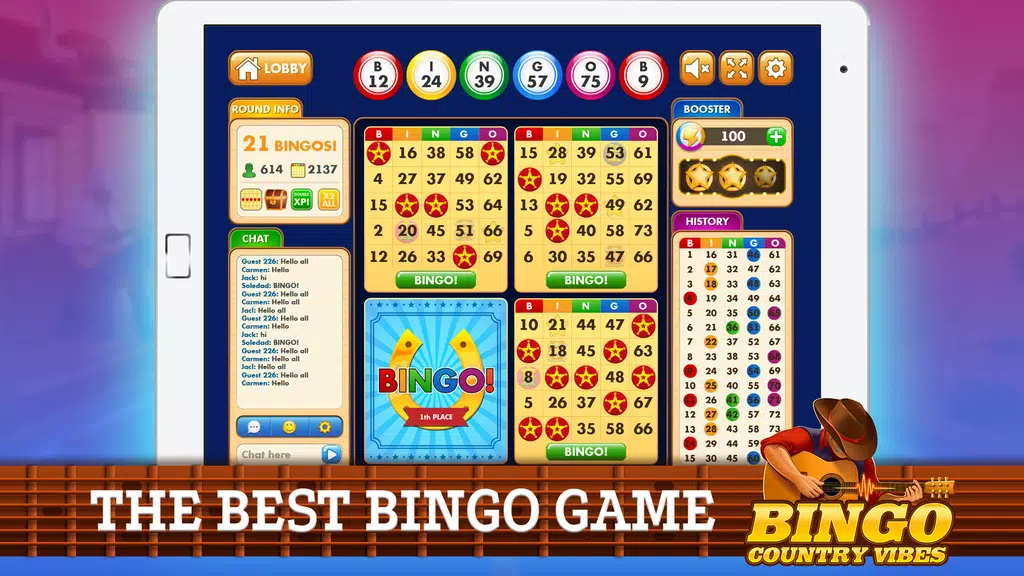 Bingo Country Vibes-Live Games Screenshot1