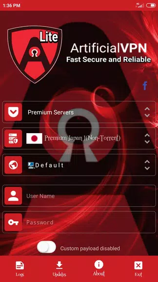 ArtificialVPN New Lite Screenshot1
