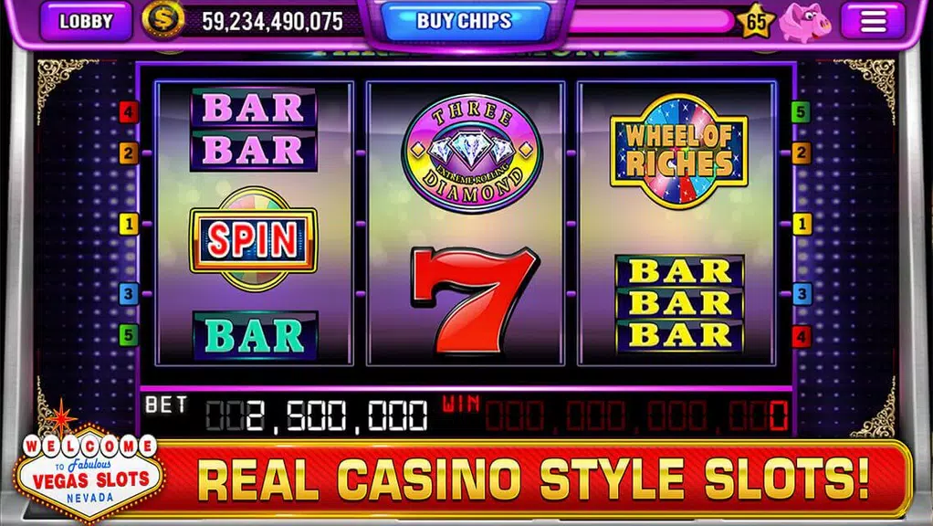 Vegas Slots - Play Las Vegas Casino Slot Machines! Screenshot3