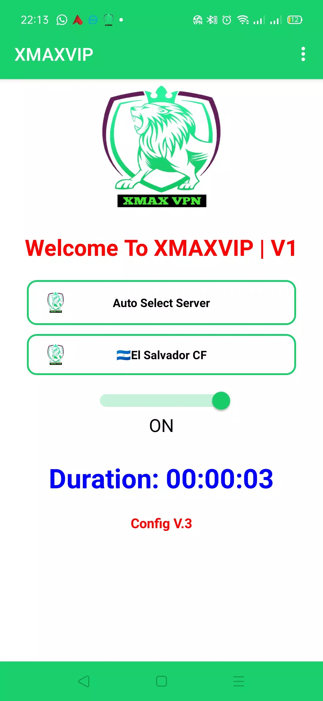 XMAX VPN LITE Screenshot1