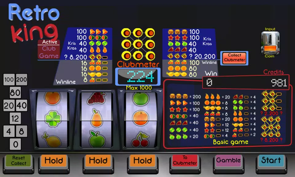 Retro King slot machine Screenshot2