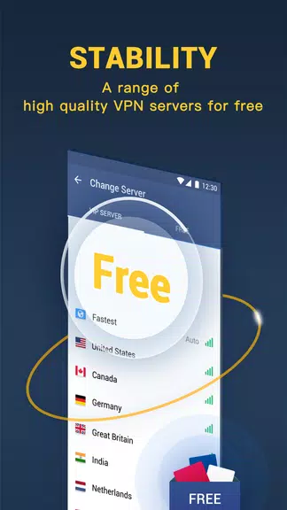 Hi VPN Pro - Free Unlimited Proxy & Hotspot VPN Screenshot3