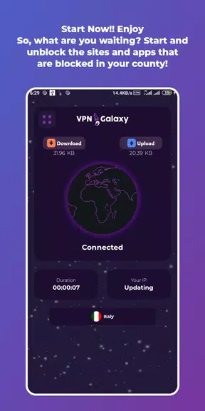 VPN Galaxy - The Fastest Screenshot3