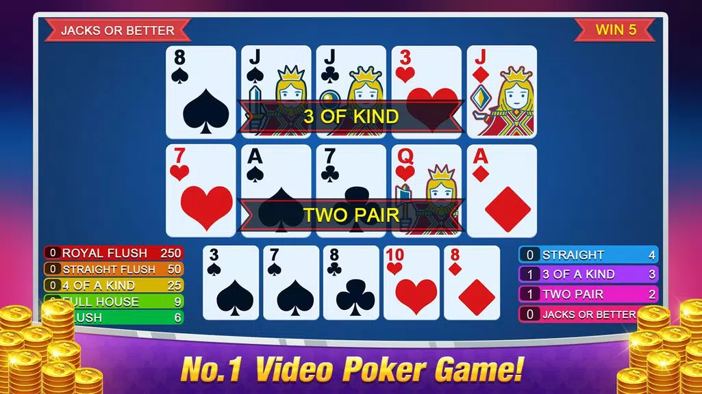 Video Poker - Classic Games Screenshot3