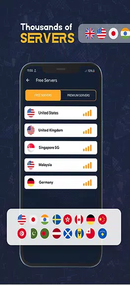 SpeedX VPN Fast & Secure Screenshot3