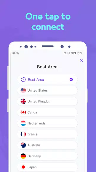 Wonder VPN-Free Unlimited Prox Screenshot4