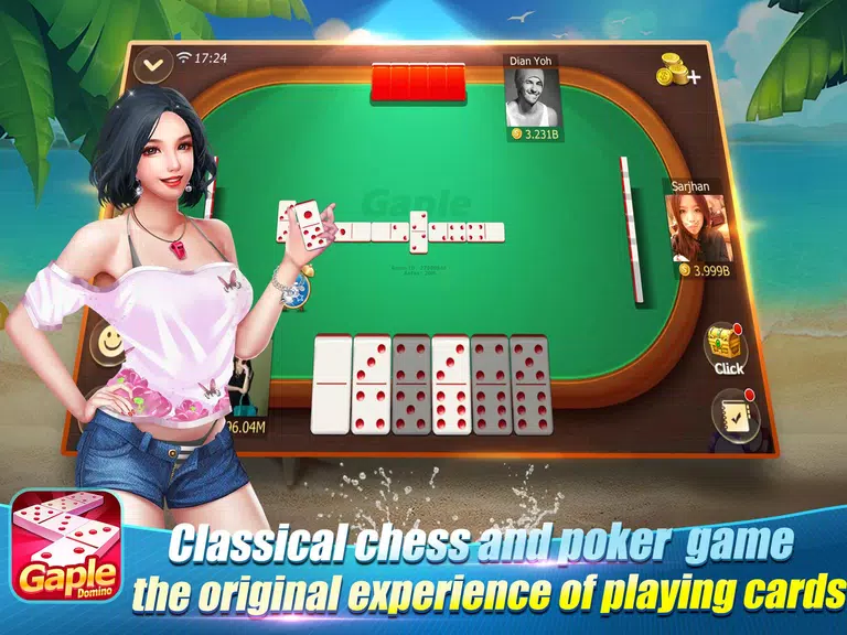 Domino Gaple 99 QQ qiu qiu kiu kiu free online Screenshot1