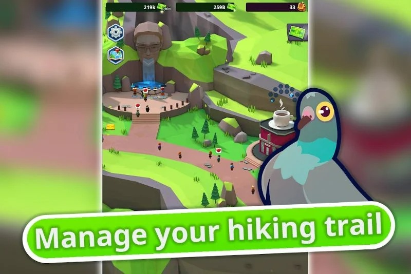 Idle Hiking Manager Screenshot2