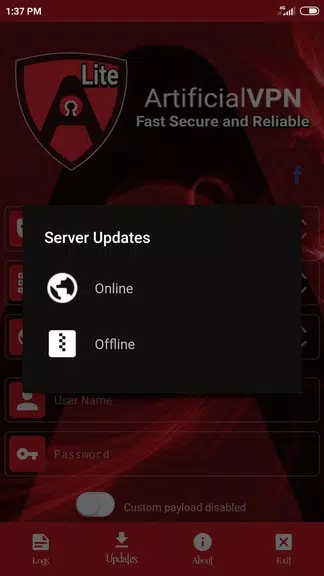 ArtificialVPN New Lite Screenshot3