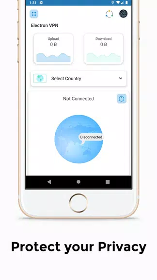 Electron VPN - Fast Secured Unlimited VPN WiFi Screenshot3