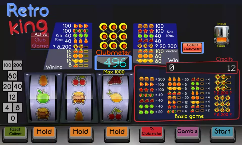 Retro King slot machine Screenshot1