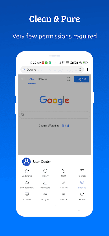 XBrowser – Mini & Super Fast Mod Screenshot2