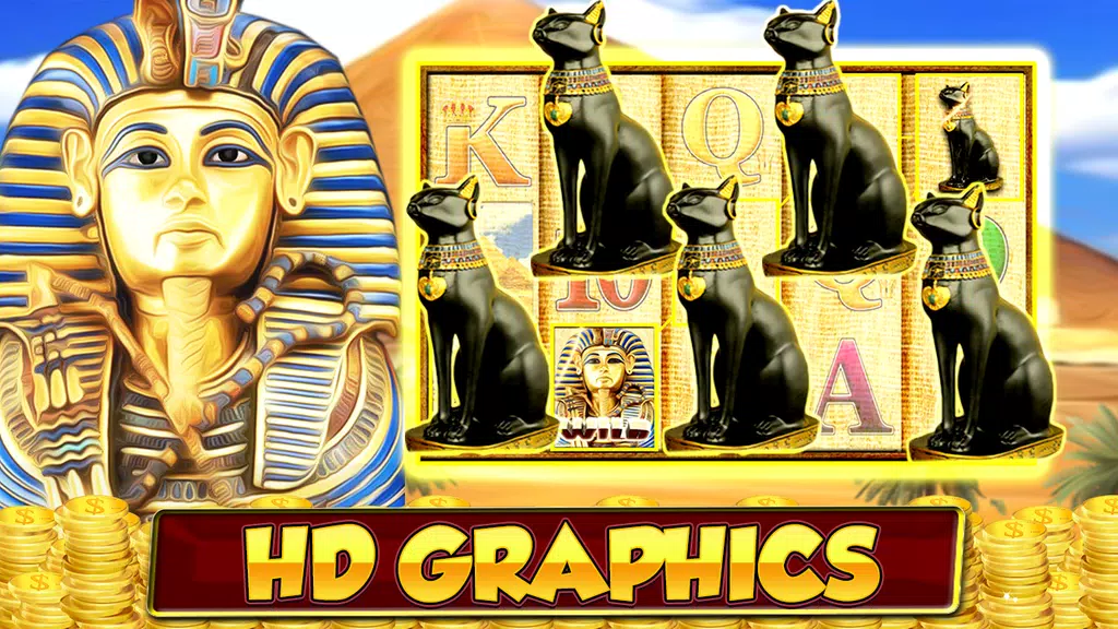 Slot Machine: Pharaoh Slots Screenshot2