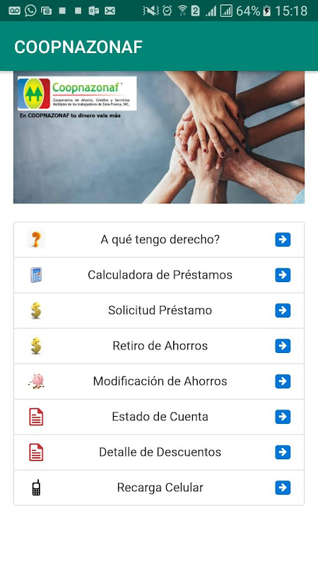 CoopnazonafMovil Screenshot1