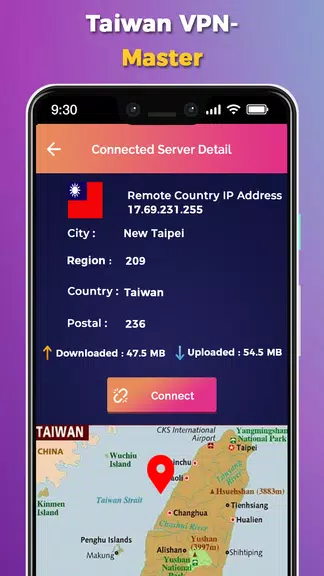 VPN Taiwan Master Screenshot3