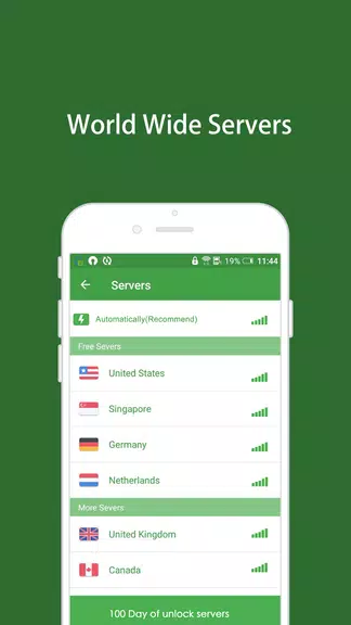 Green Signal VPN - A Fast, Unl Screenshot3