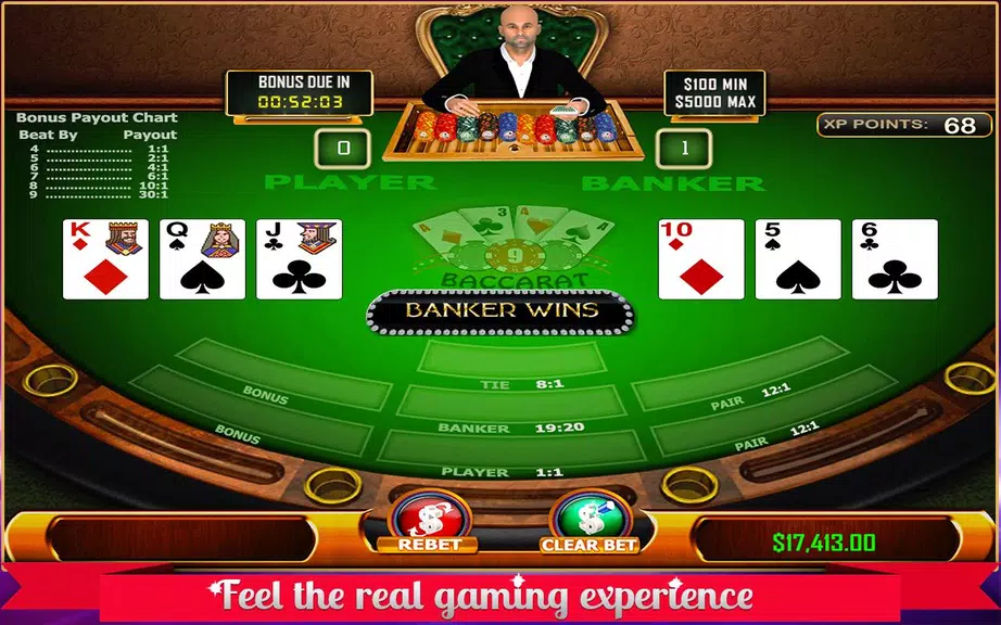 Baccarat - Casino Style Screenshot2